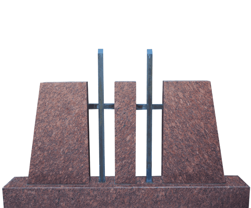 Vånga monument matsleben med bronze – UNIKA (112×67 cm)